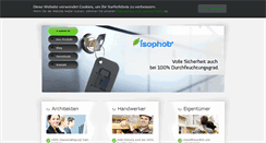 Desktop Screenshot of isophob.de